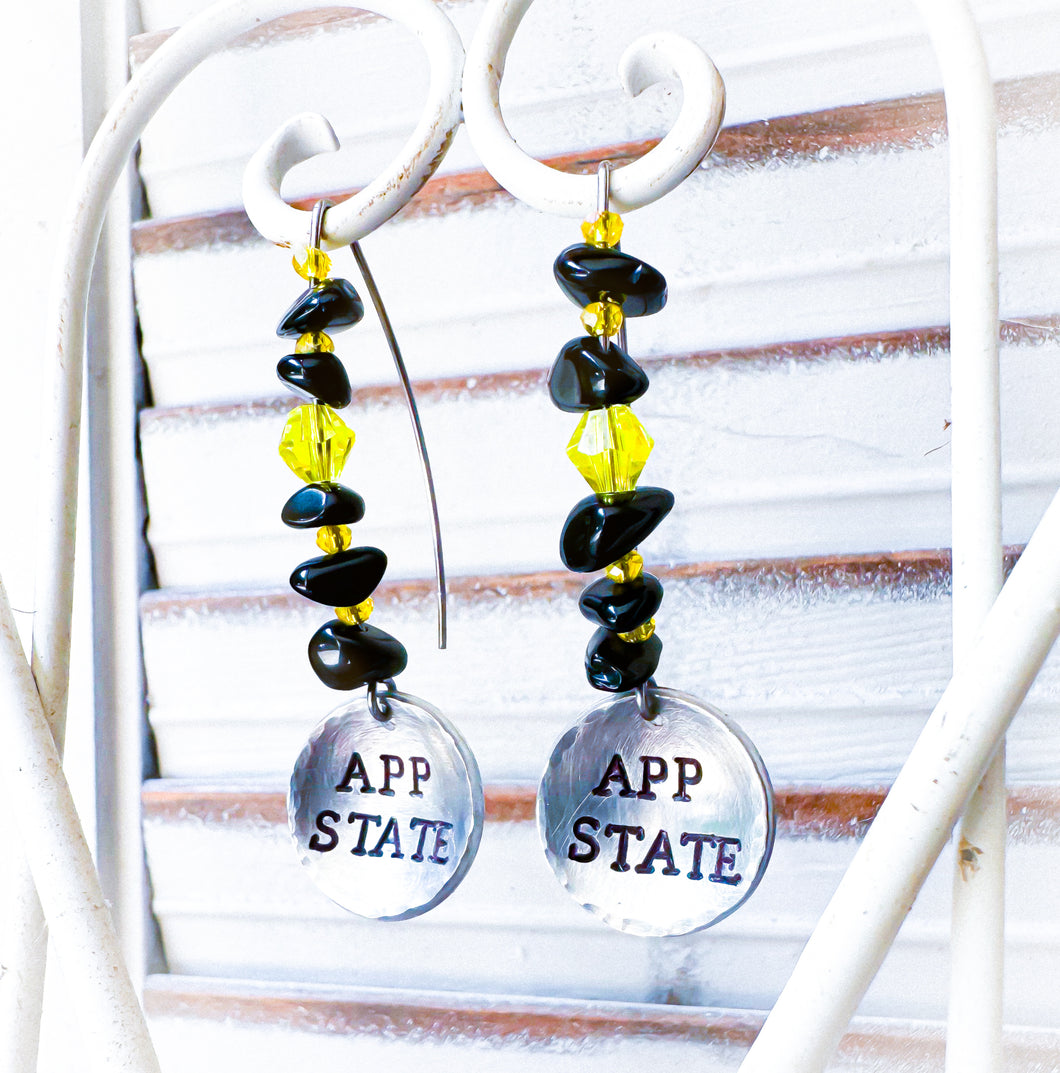 App State Long Earrings