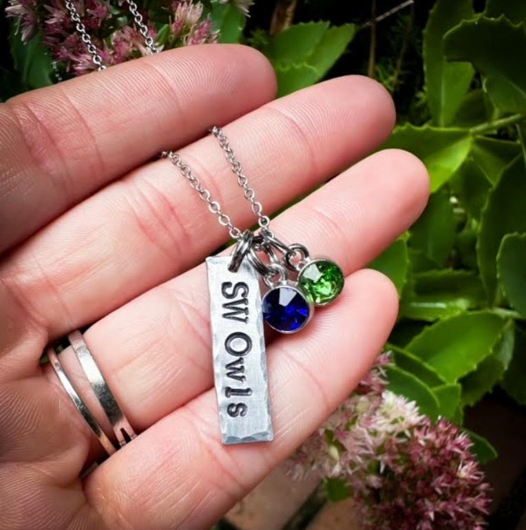 SWES Owls Necklace