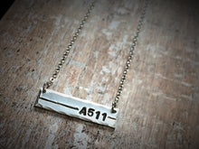Thin Blue Line - Officer Call Number Necklace