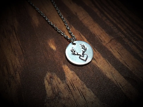 Deer Love Neclace - Hunt Like A Girl Rustic Necklace