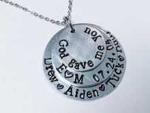"God Gave Me You" Personalized Necklace