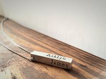 Name Bar Personalized Necklace