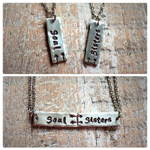 Best Friend "soul sisters" Necklaces - Set of 2
